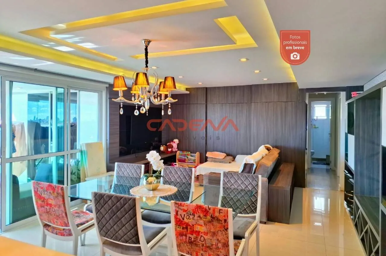 Furnished apartment, 123 m², with a glass-enclosed balcony