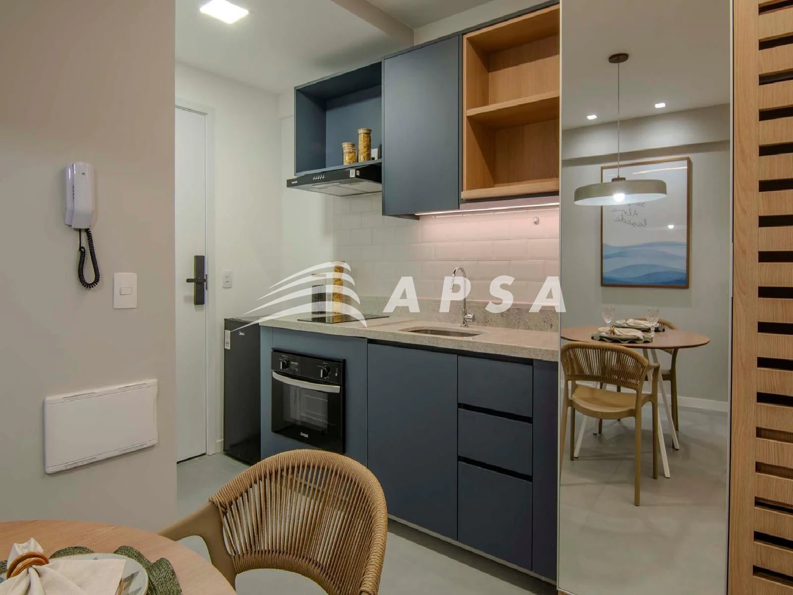 1 quarto e vista para a água: apartamento de 32 m² — photo 6