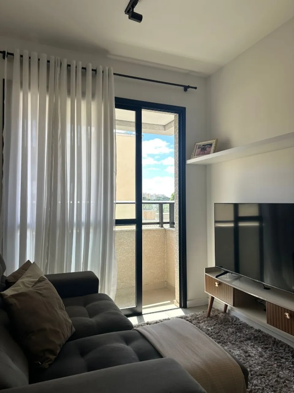 Studio with separate kitchen, balcony and 1 parking spot