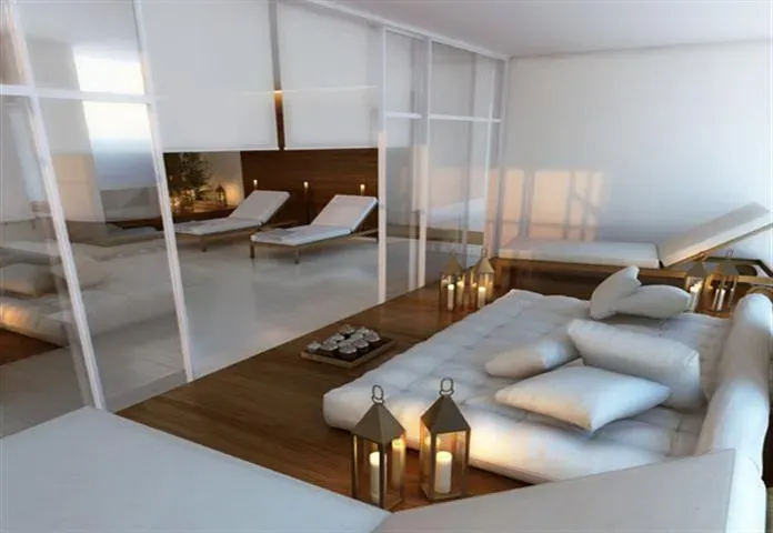 4-bedroom apartment with a grill on the balcony — photo 69