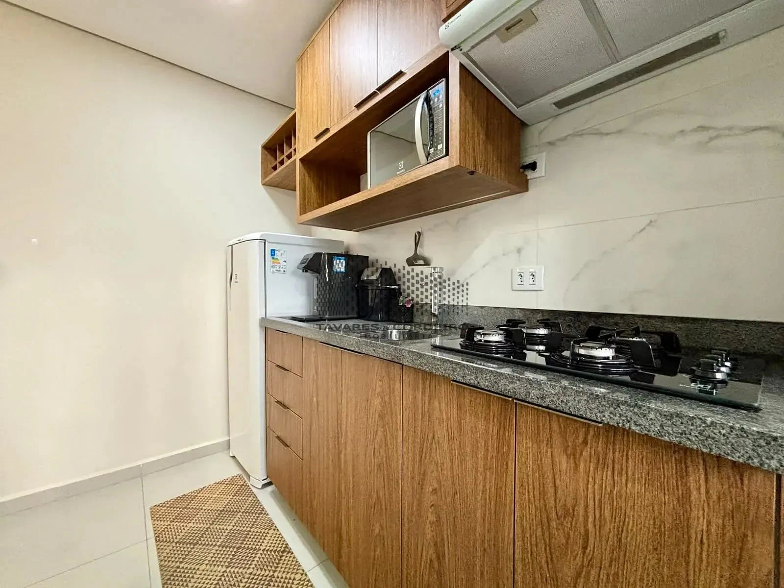 Furnished apartment, 48 m², with a washing machine — photo 4