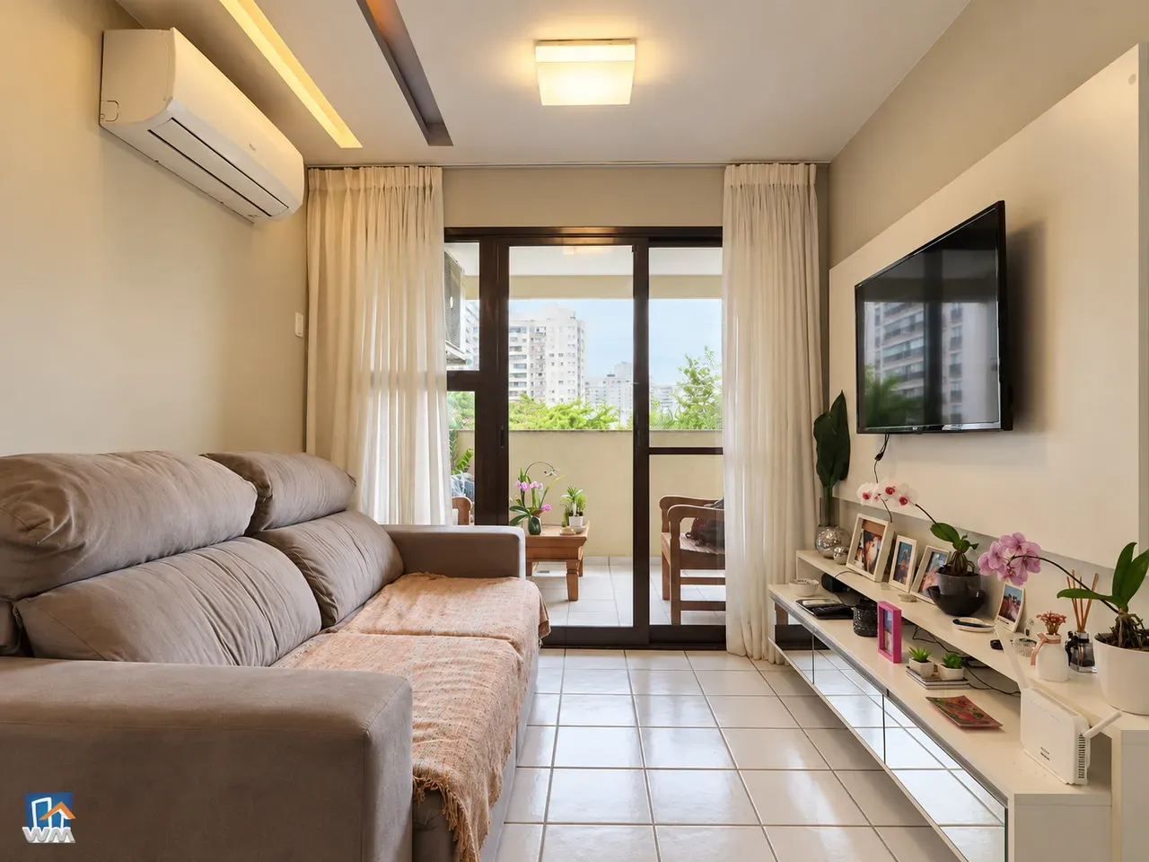 Furnished apartment, 80 m², with a walk-in closet — photo 7