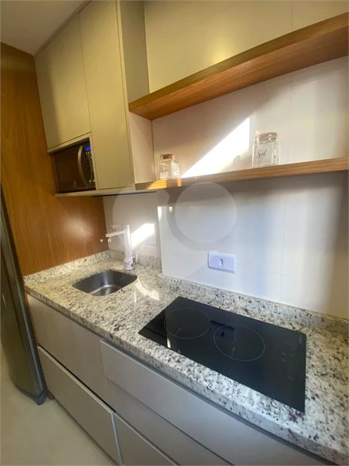 Furnished apartment, 20 m², with a home office