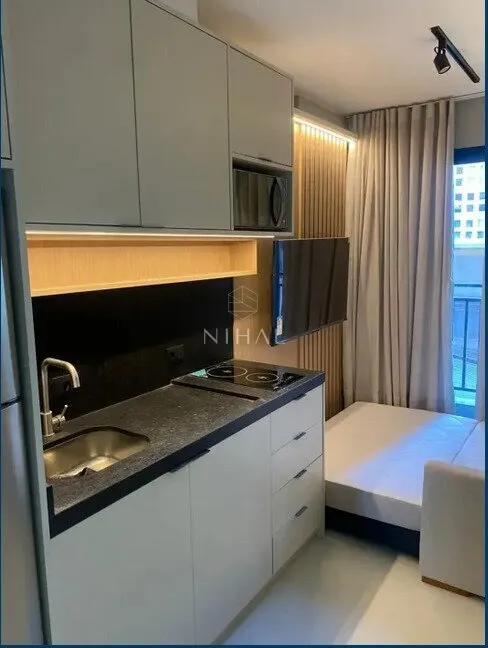 Apartamento mobiliado com cozinha integrada e 1 quarto — photo 9