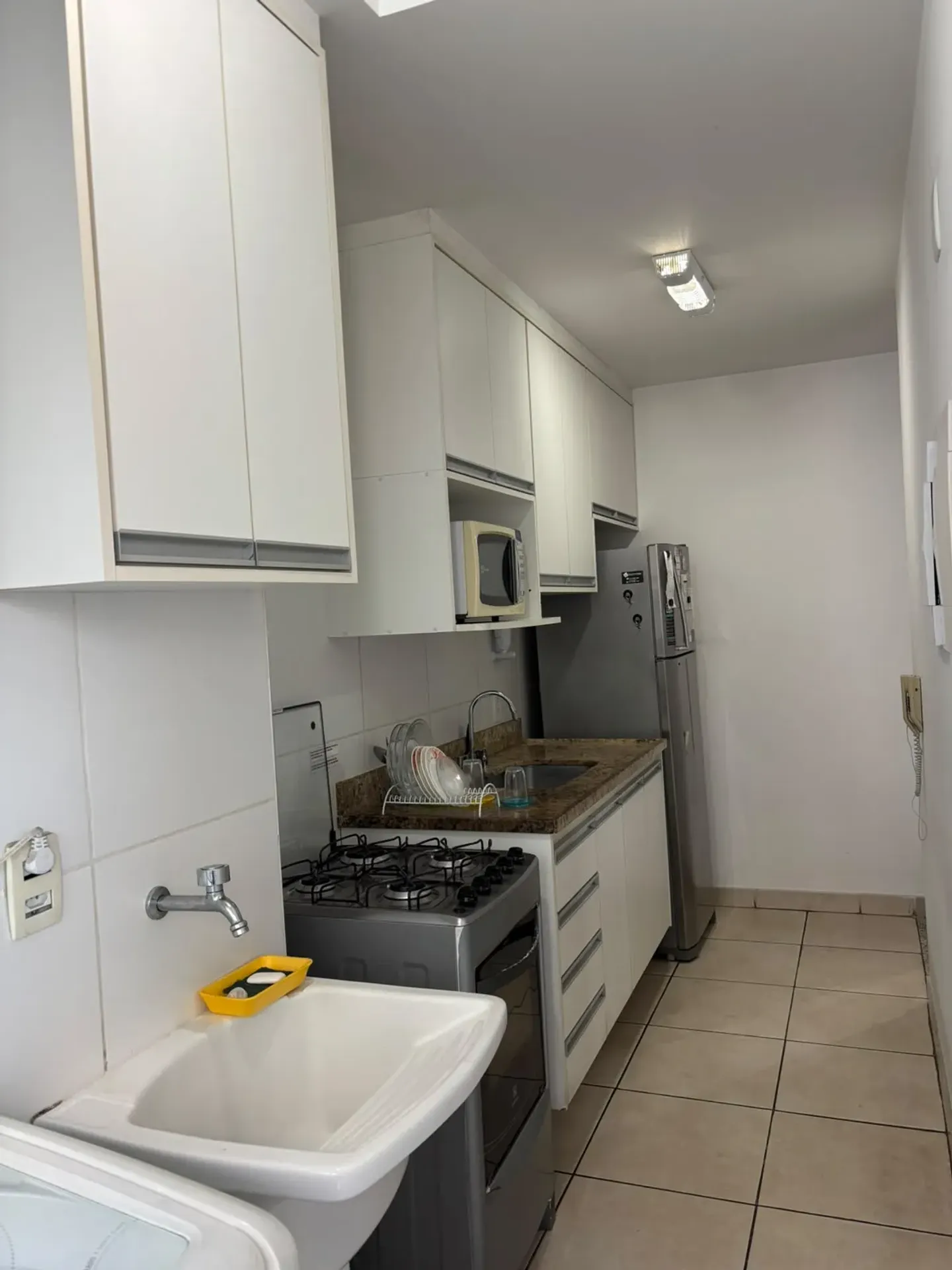 Furnished apartment, 70 m², with a washing machine — photo 22