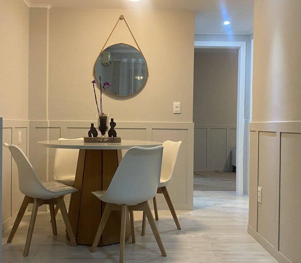 Departamento amueblado, 80 m², con espacio de home office