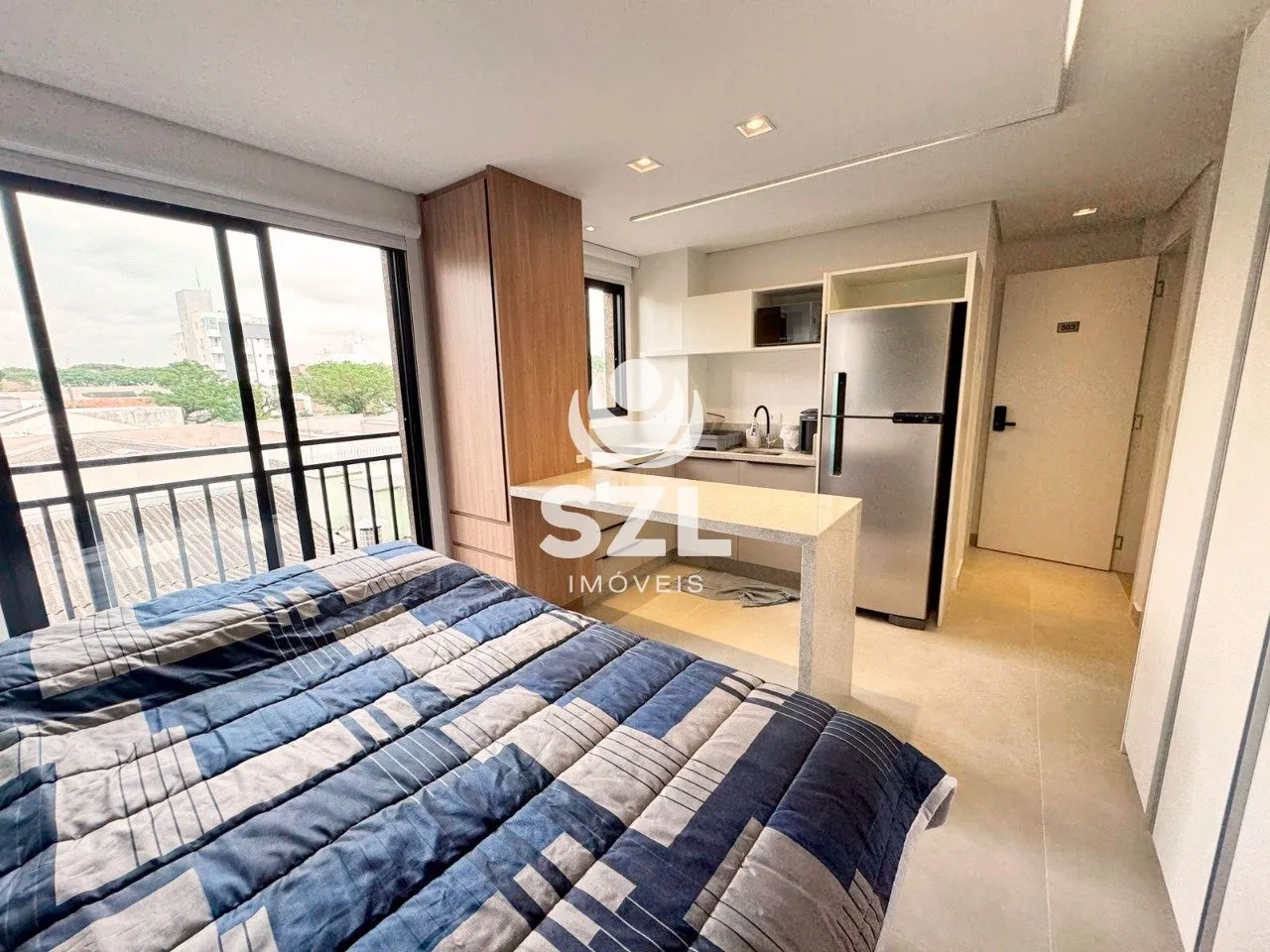 Piso amueblado de 1 dormitorio con cocina integrada — photo 2