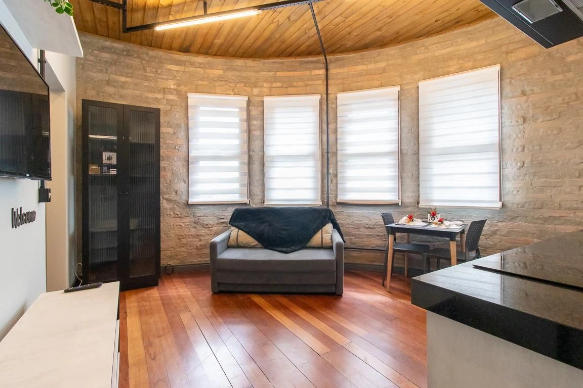 Furnished apartment, 55 m², with a washing machine — photo 11