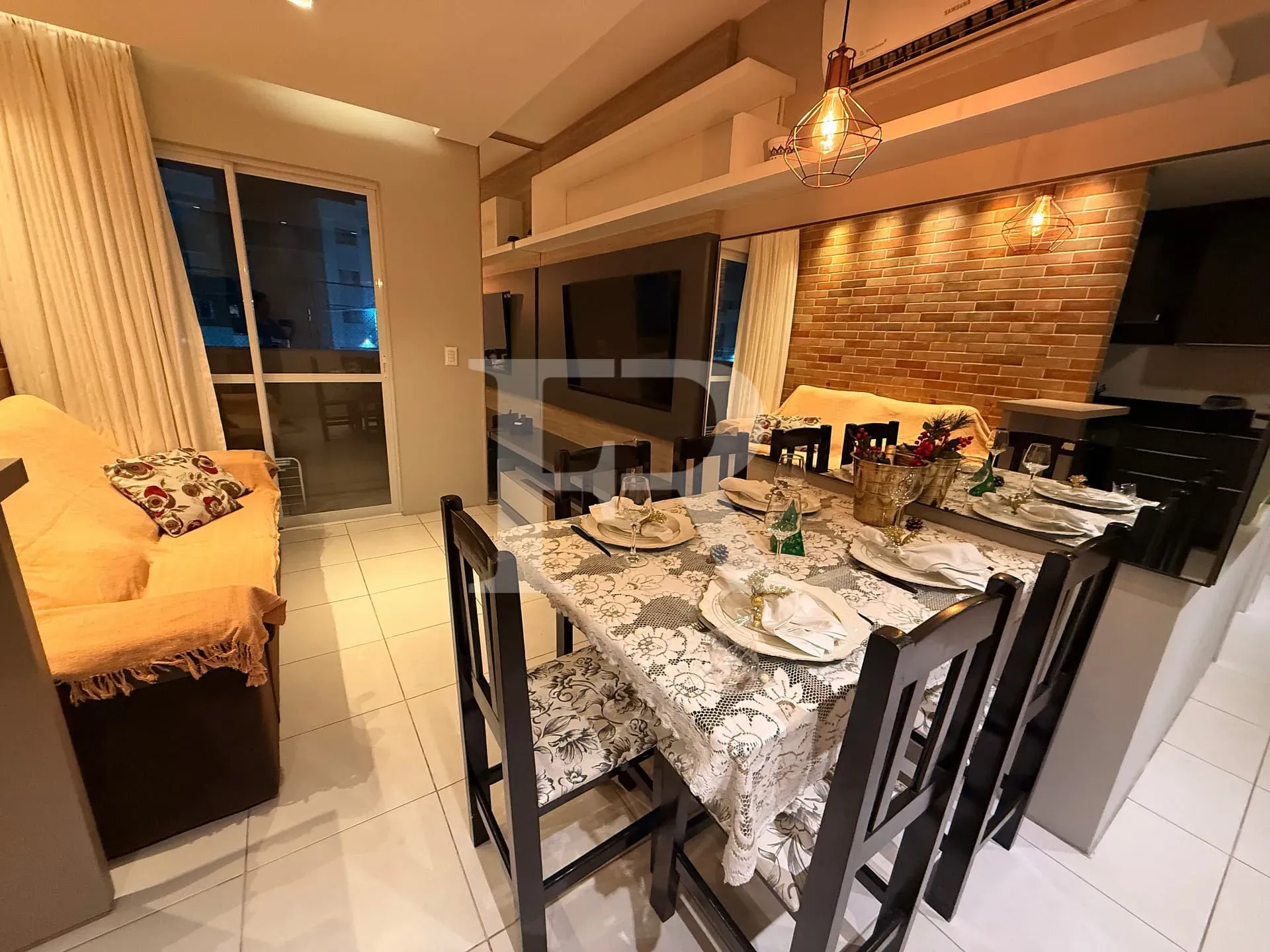 2-bedroom apartment with balcony and charcoal grill — photo 95