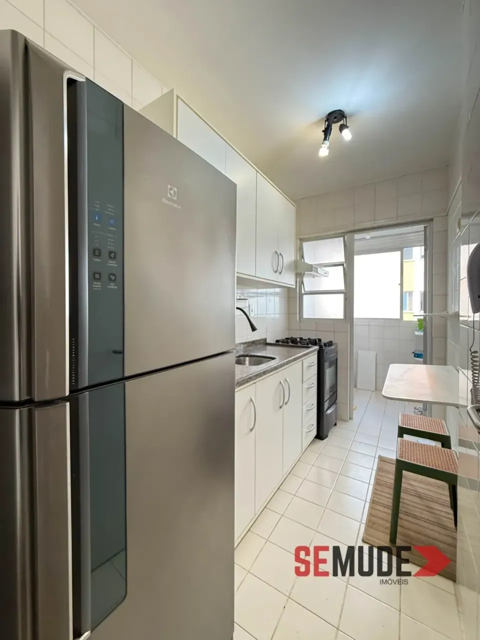 Furnished 55 m² apartment with 2 bedrooms and 1 parking spot