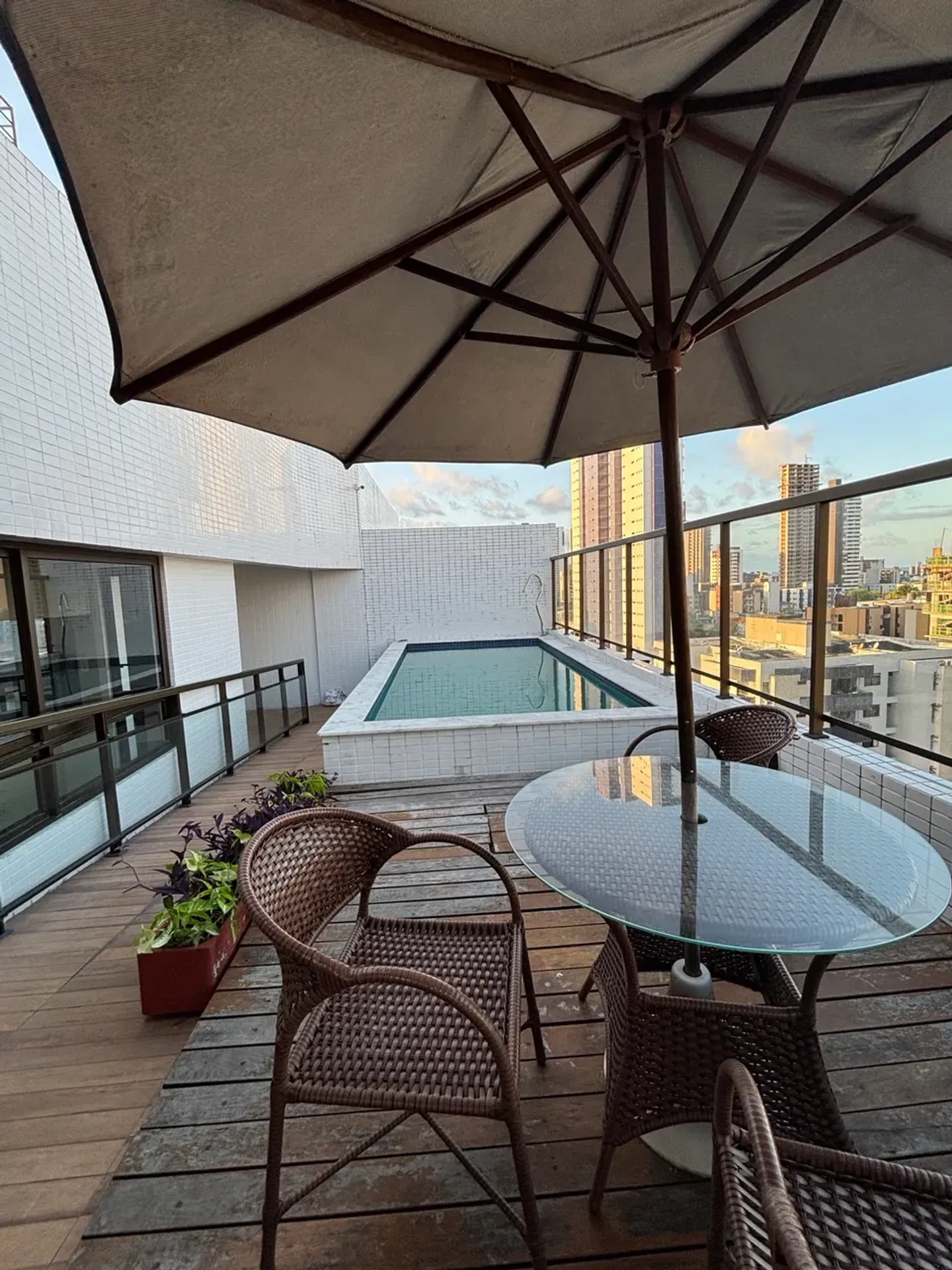 Furnished apartment, 53 m², with a grill on the balcony — photo 6