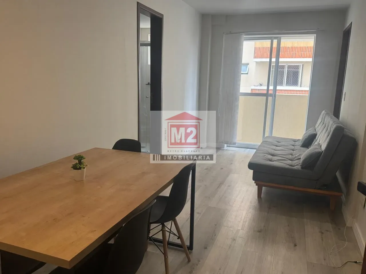 One-bedroom apartment with a washing machine in Curitiba — photo 6