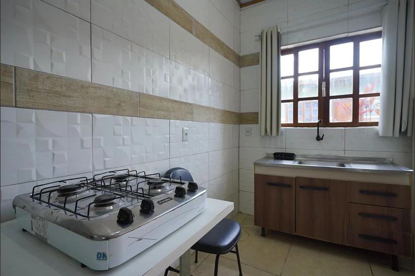 Estúdio com 1 quarto e 1 banheiro, sem vaga