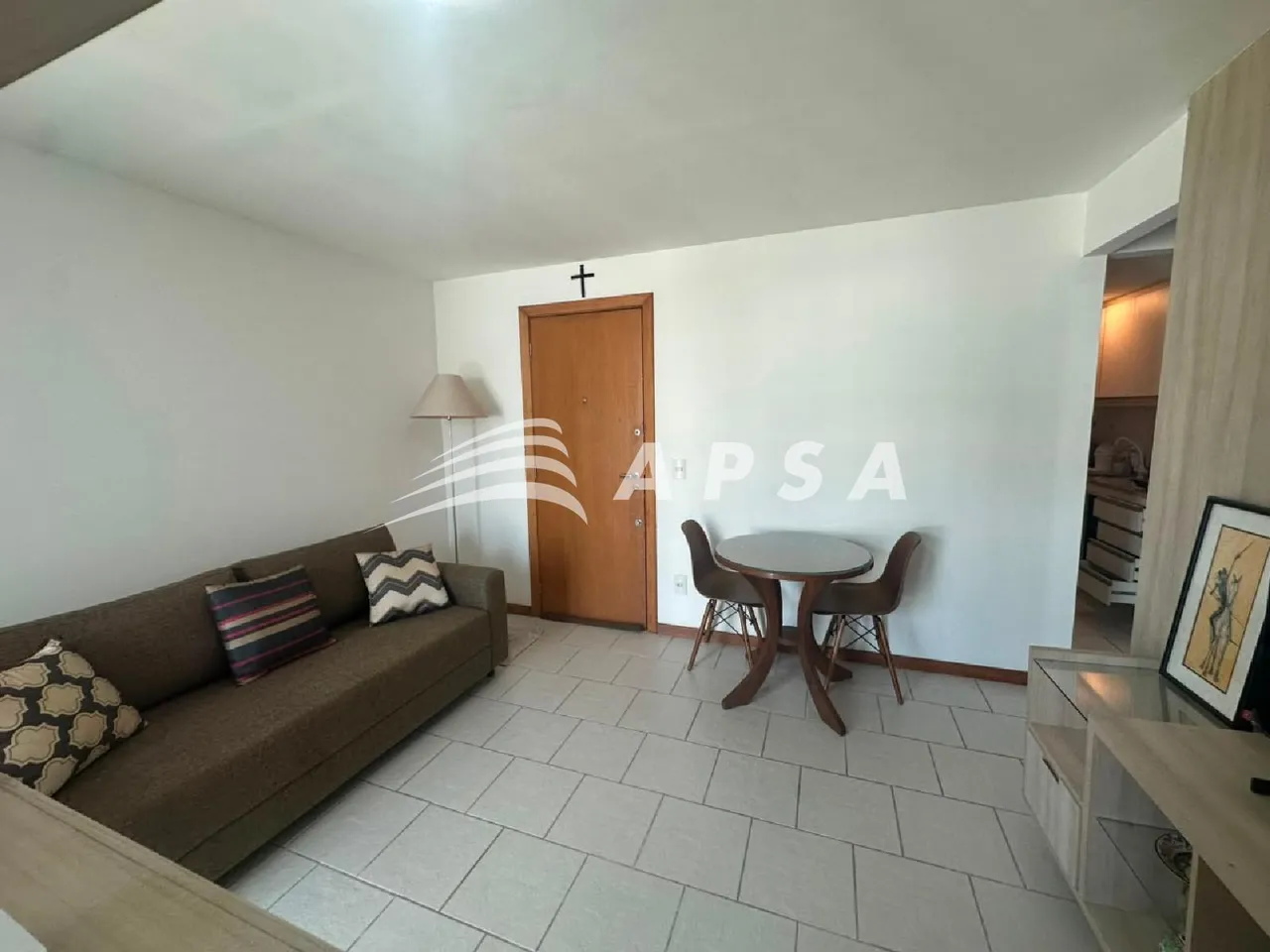 Furnished 1-bedroom apartment with a washing machine — photo 6