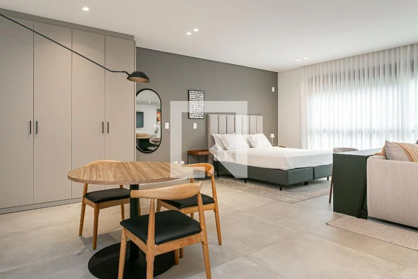 One-bedroom apartment with a mountain view in Florianópolis — photo 6