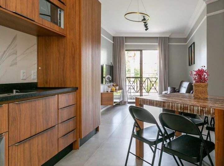 1-bedroom apartment with 46 m² and 1 parking space
