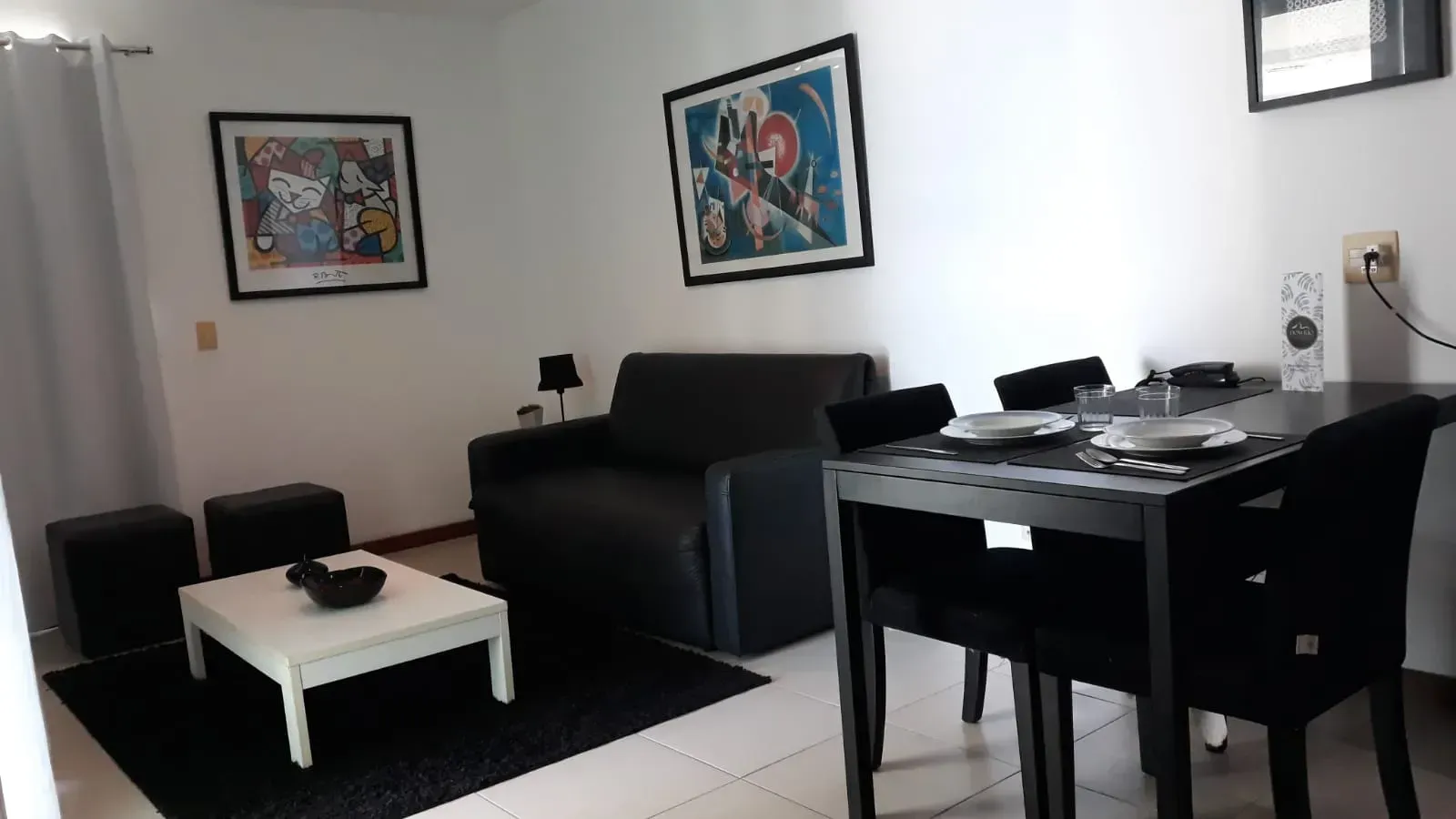 Apartamento mobiliado de 1 quarto com varanda e 1 vaga — photo 9