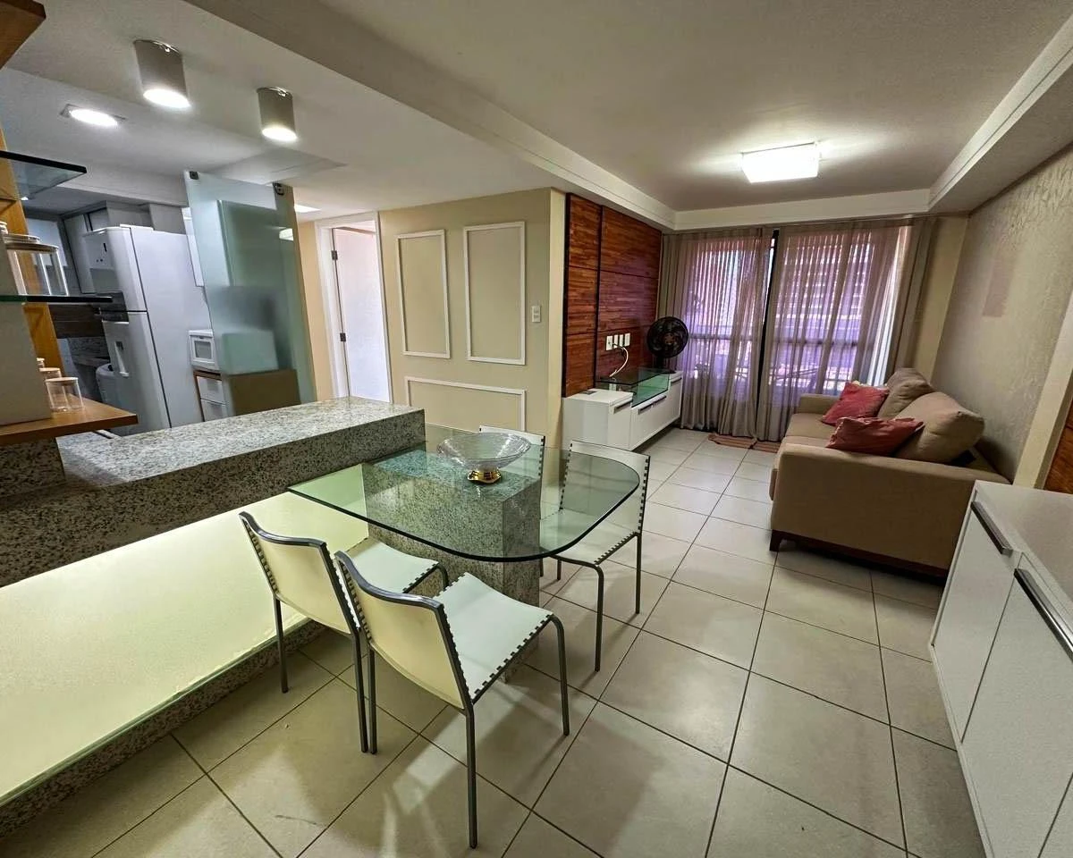 Furnished apartment, 68 m², with a washing machine — photo 5