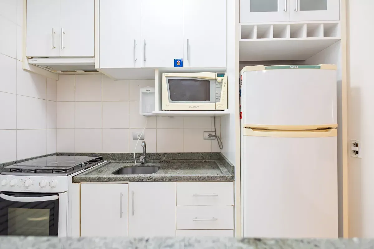 Apartamento mobiliado em condomínio com academia — photo 16