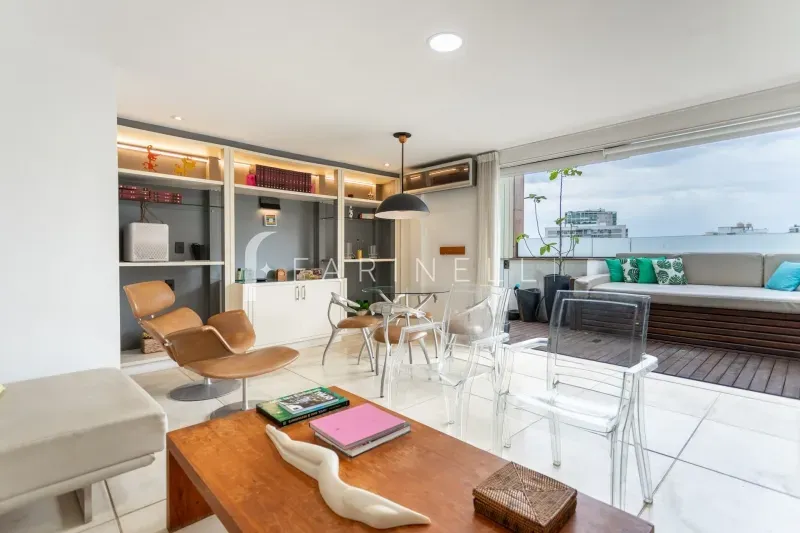 Cobertura mobiliada com deck, piscina e 163 m² — photo 12