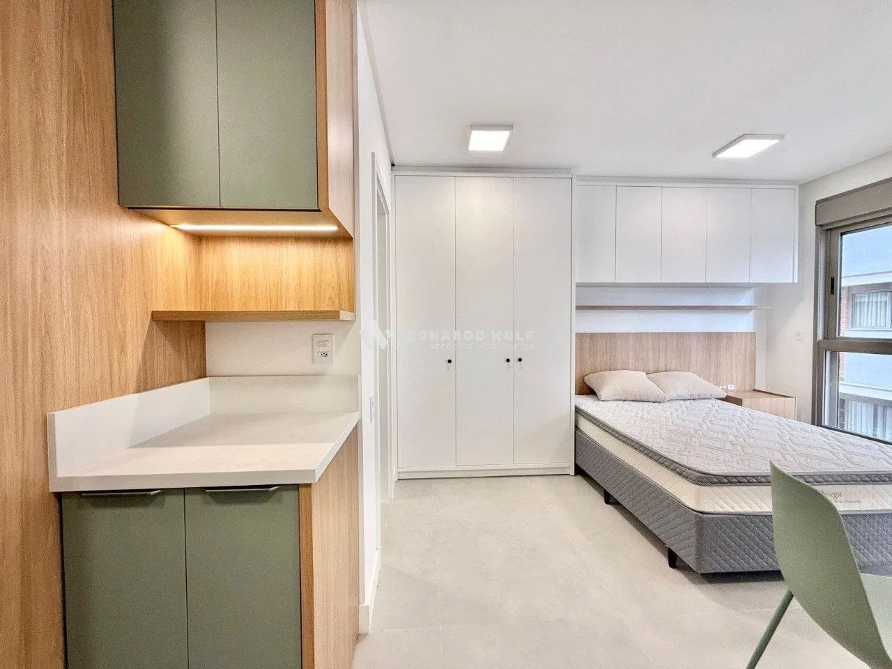 Apartamento amueblado de 1 dormitorio con cocina abierta — photo 5