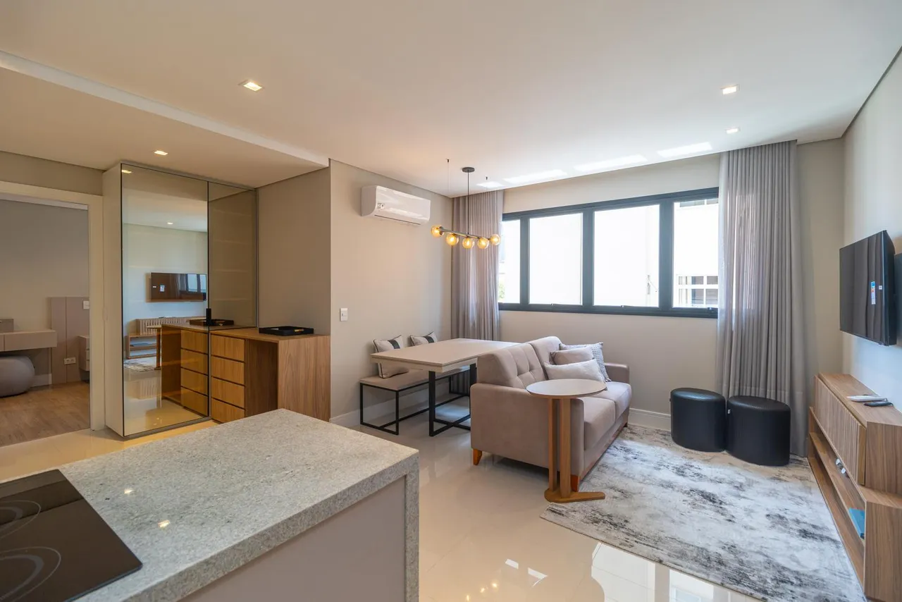 1-bedroom apartment with open-plan kitchen and 80 m² — photo 2