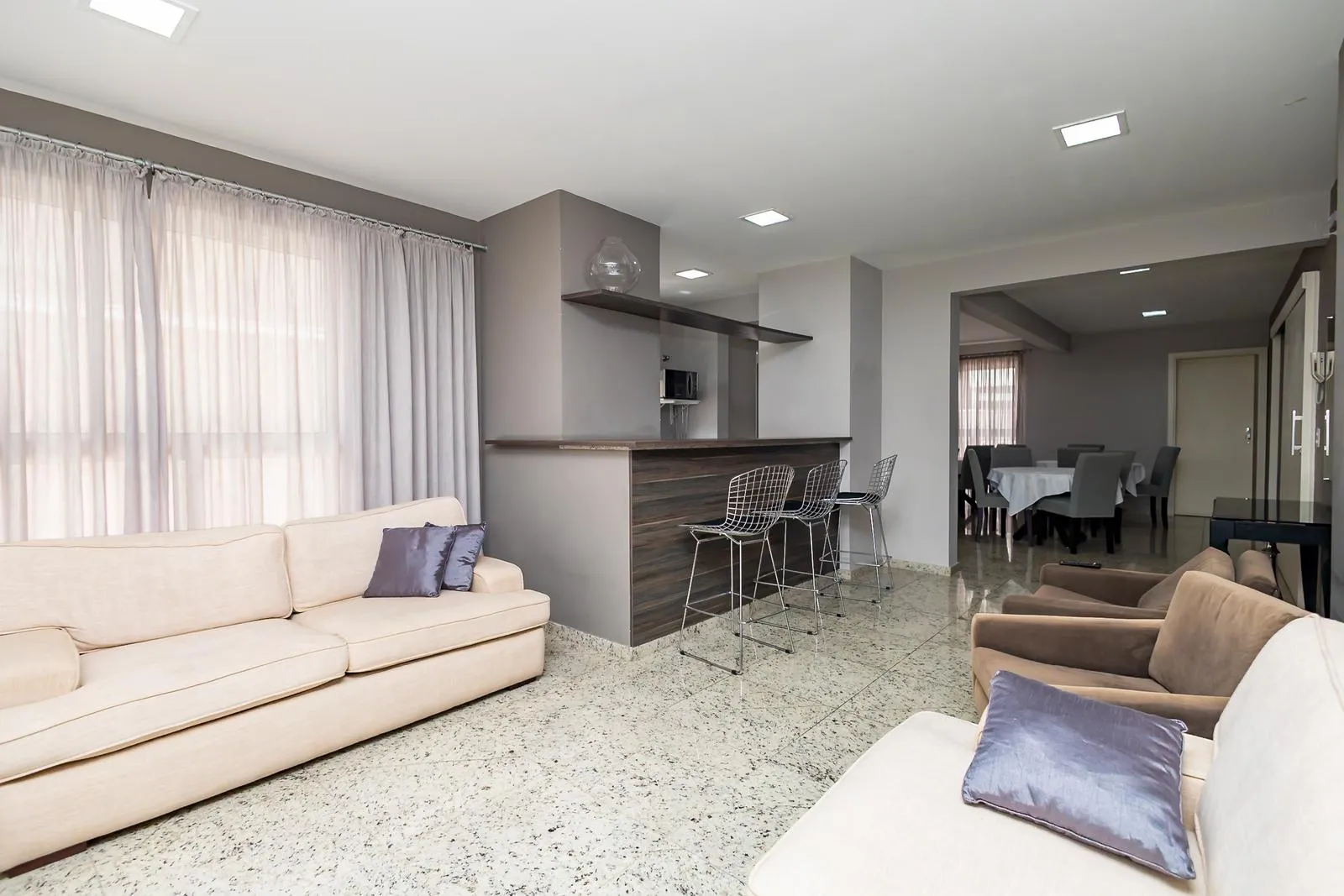 Home office in a 2-bedroom apartment, 95 m² — photo 71