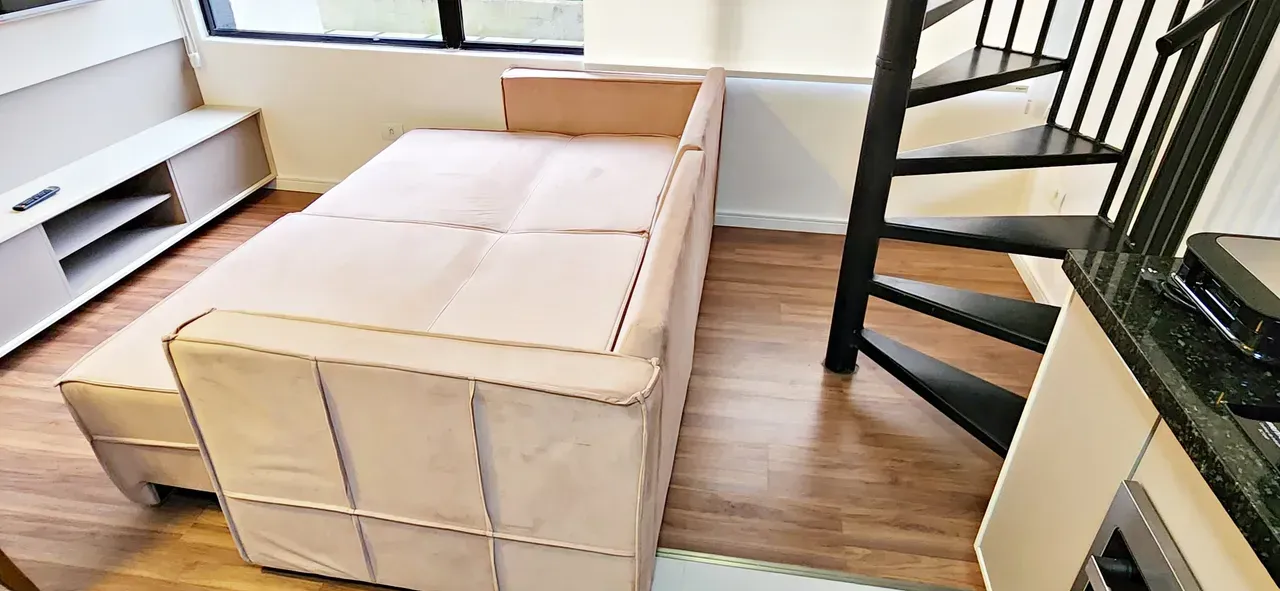 Furnished duplex apartment with 1 bedroom and 2 bathrooms — photo 8