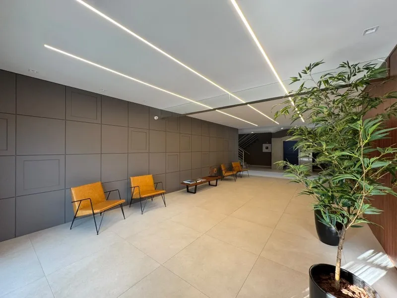 Furnished apartment, 124 m², with floor-to-ceiling windows — photo 44