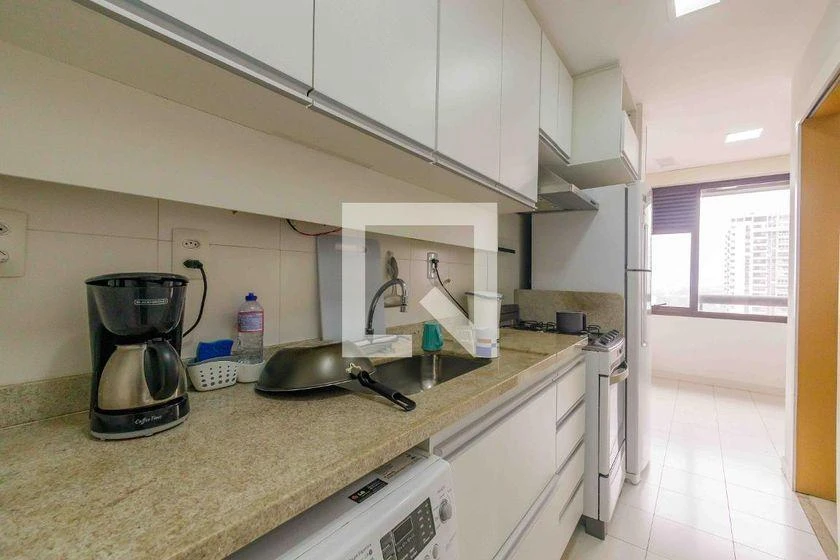 1 quarto e máquina de lavar: apartamento de 65 m²