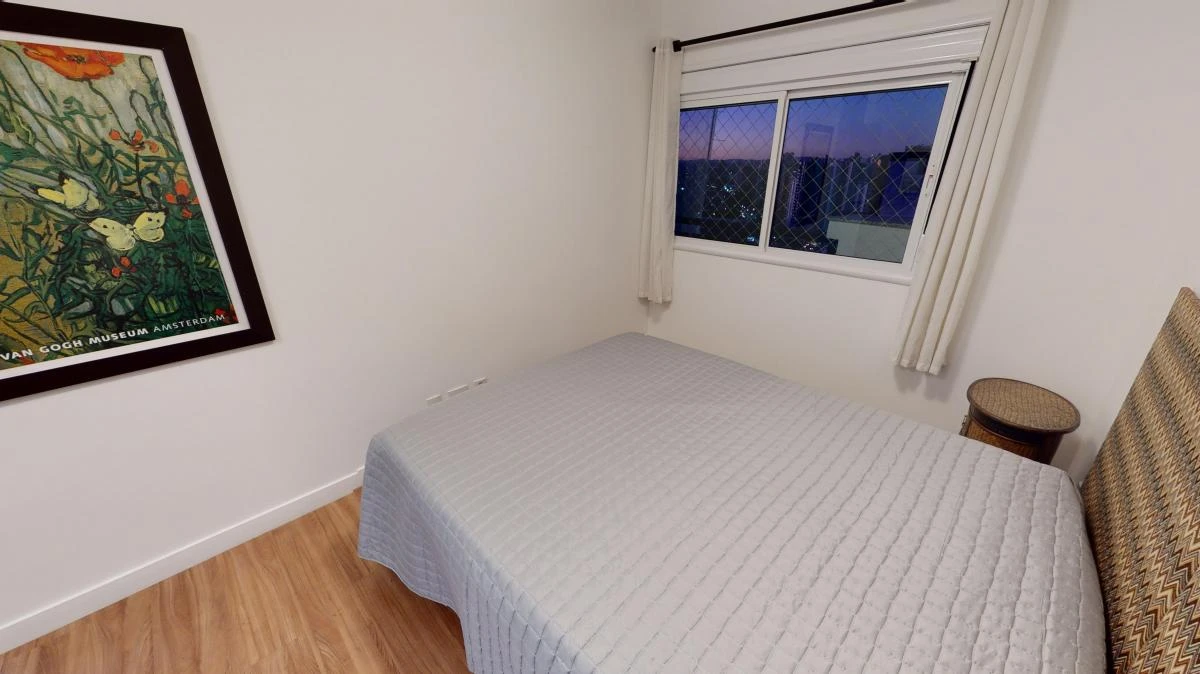 2-bedroom apartment with a washing machine in Curitiba — photo 14