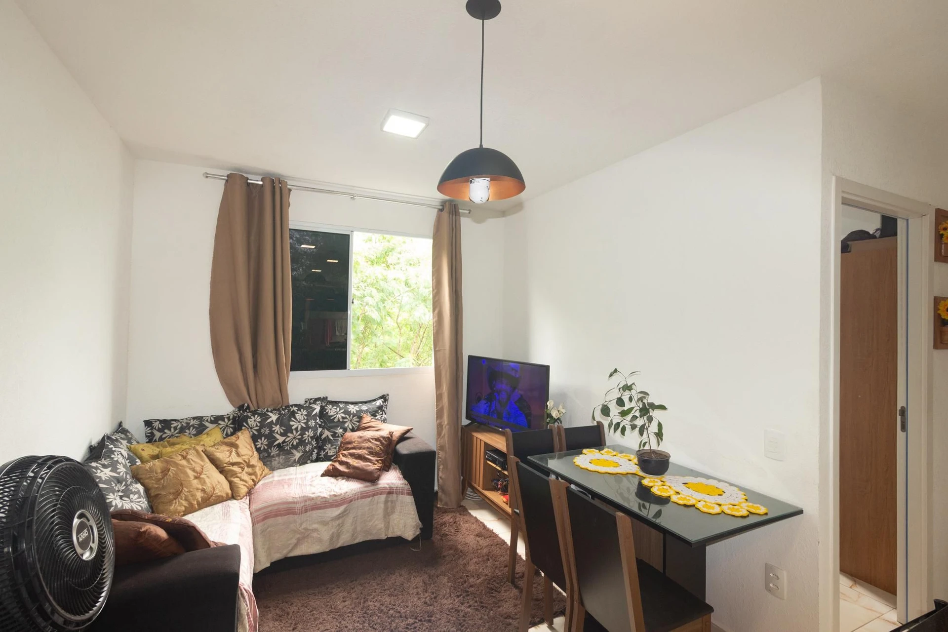Furnished apartment, 41 m², with a washing machine — photo 17