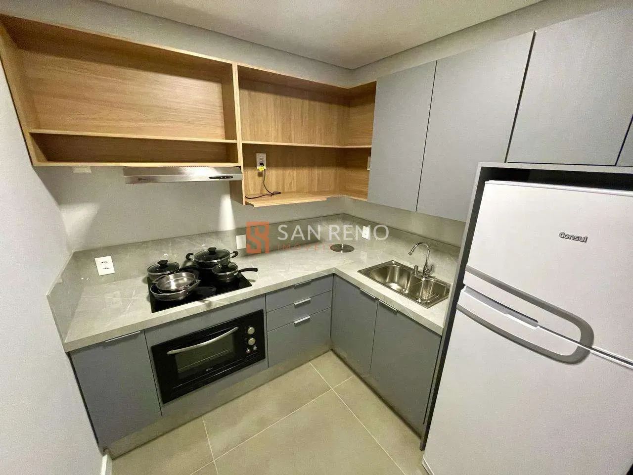 Apartamento mobiliado de 1 quarto com cozinha integrada — photo 5