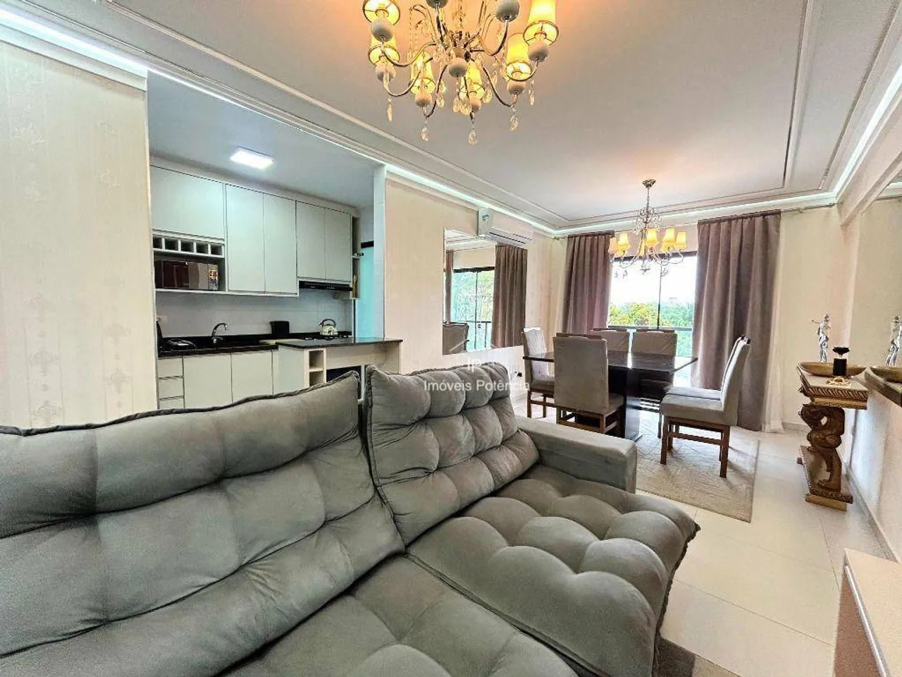 60 m² furnished apartment with 2 bedrooms and balcony grill — photo 3