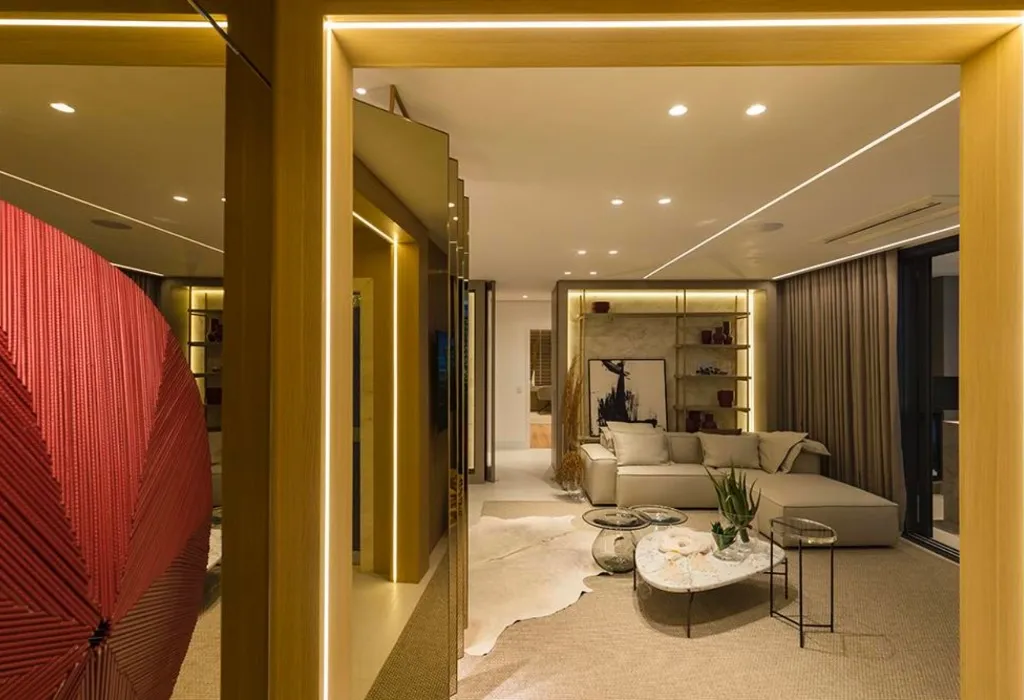 Apartamento mobiliado com 3 dormitórios e cozinha conceito aberto — photo 15