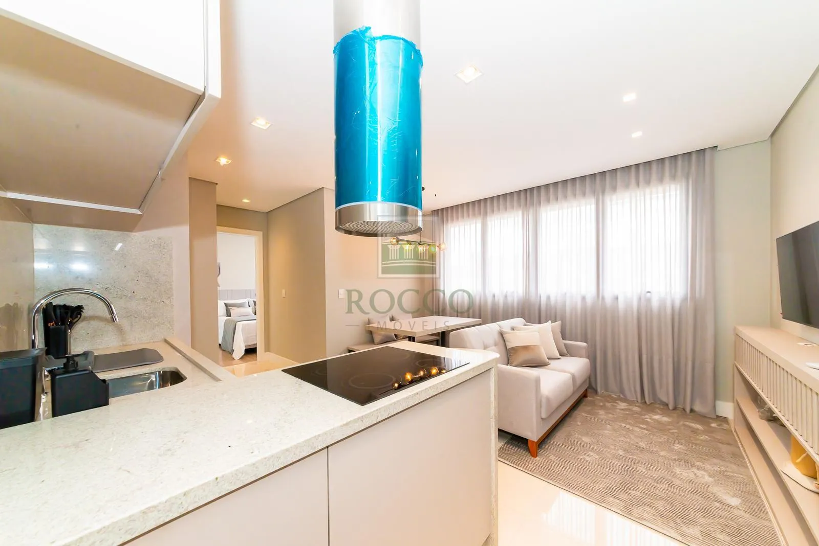 Furnished 1-bedroom apartment with 2 bathrooms — photo 3