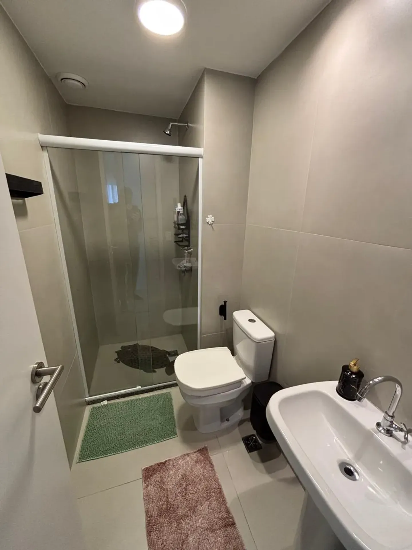 2-bedroom apartment in a building with a sauna