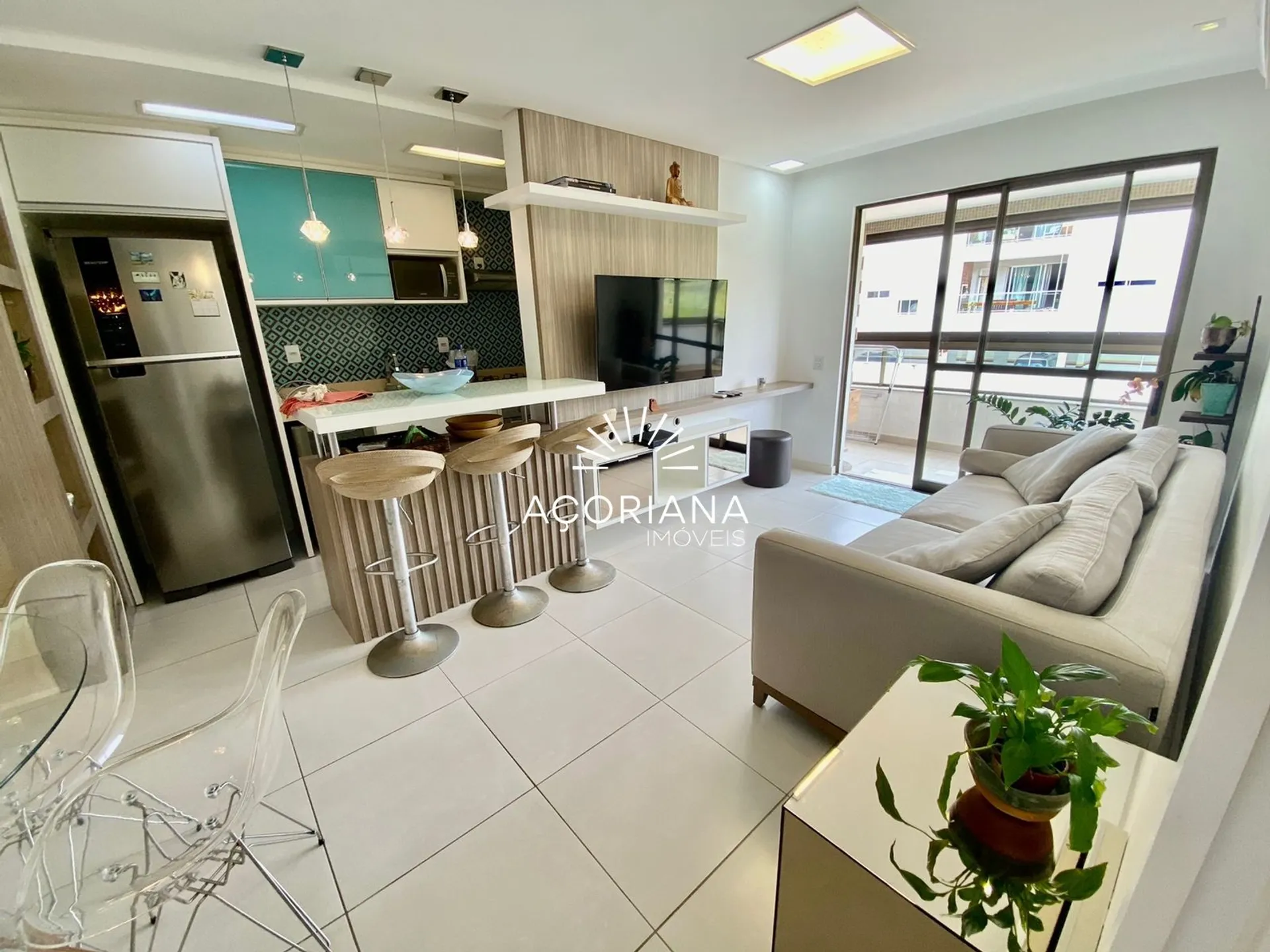 2-bedroom apartment with open-plan kitchen and 79 m² — photo 2