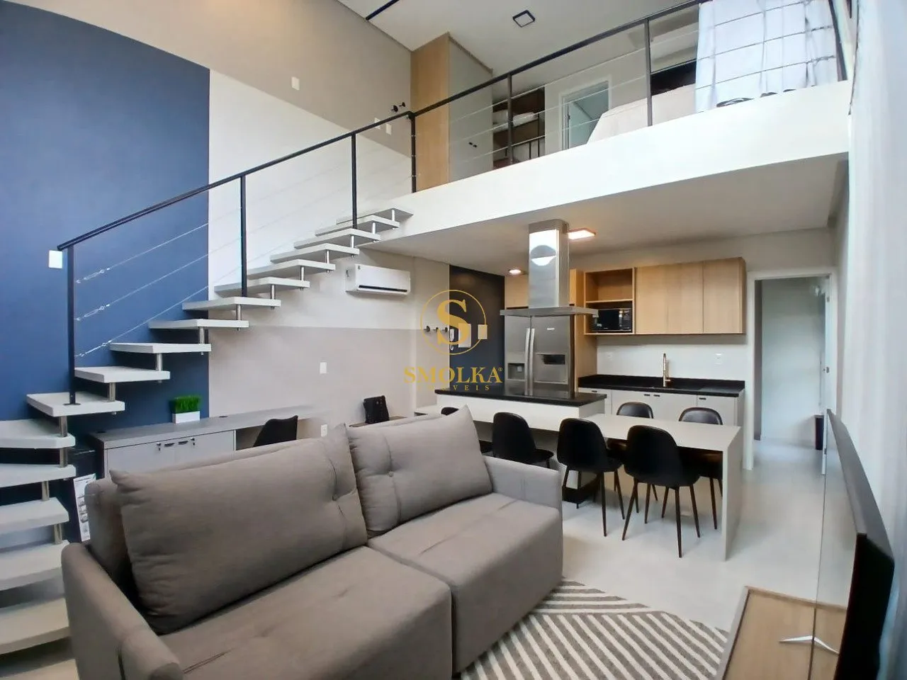 Furnished 66 m² apartment with 1 bedroom and 2 parking spots — photo 6