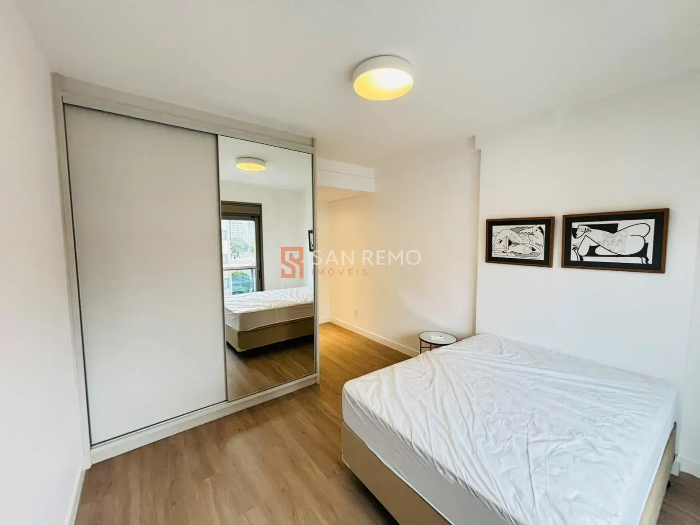 Furnished apartment, 100 m², with floor-to-ceiling windows — photo 8