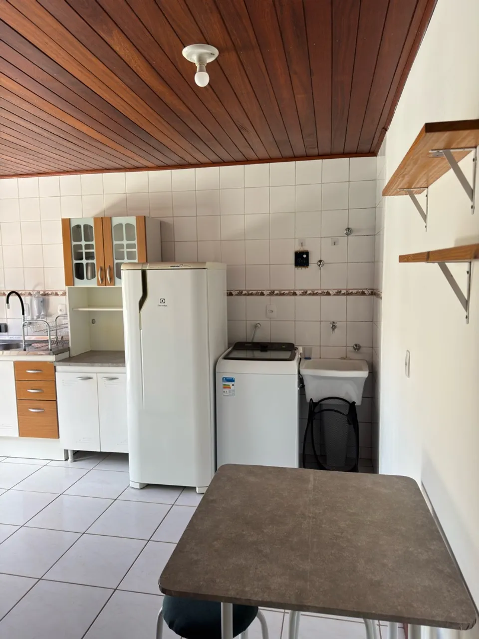 Washing machine in a one-bedroom house, 30 m²