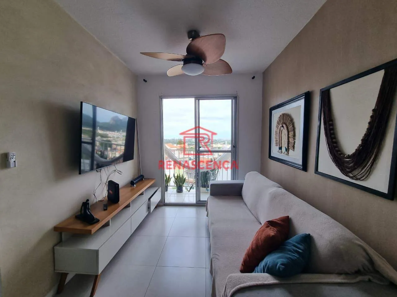 Furnished 2-bedroom apartment with 1 parking space