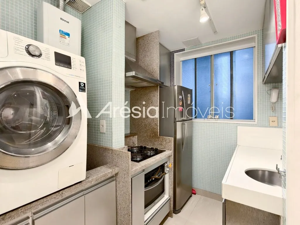 Washing machine in a one-bedroom apartment, 35 m² — photo 18