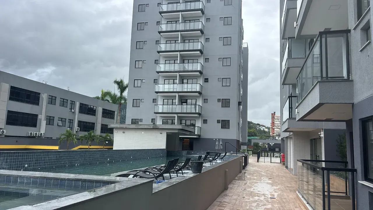 Apartamento de 1 quarto com cozinha integrada e vaga — photo 36