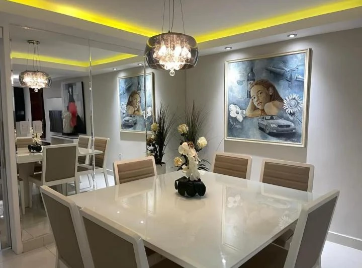 Furnished 98 m² apartment with 3 bedrooms — photo 3