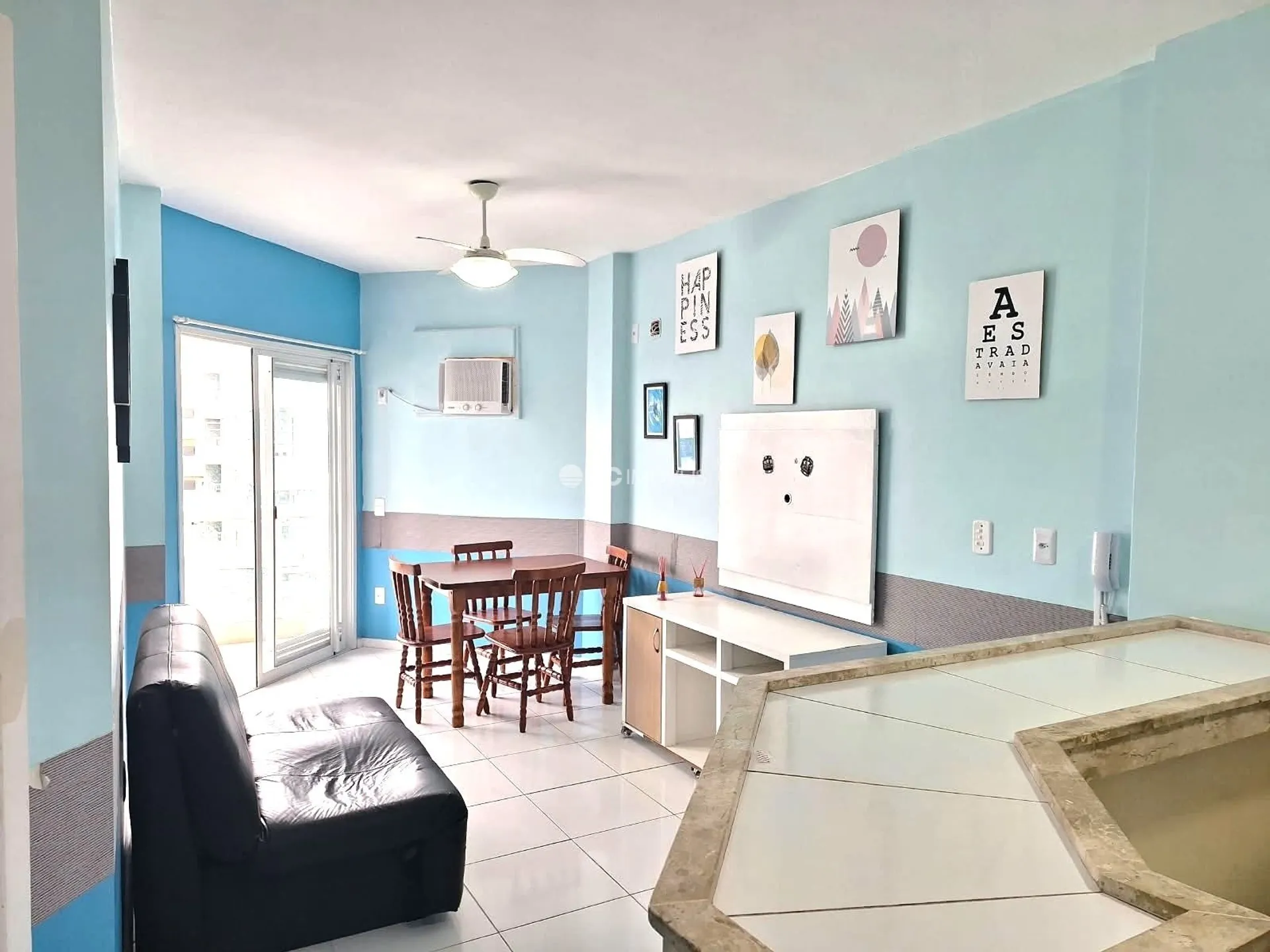 Меблированная квартира 55 м² с 1 спальней и балконом — photo 7