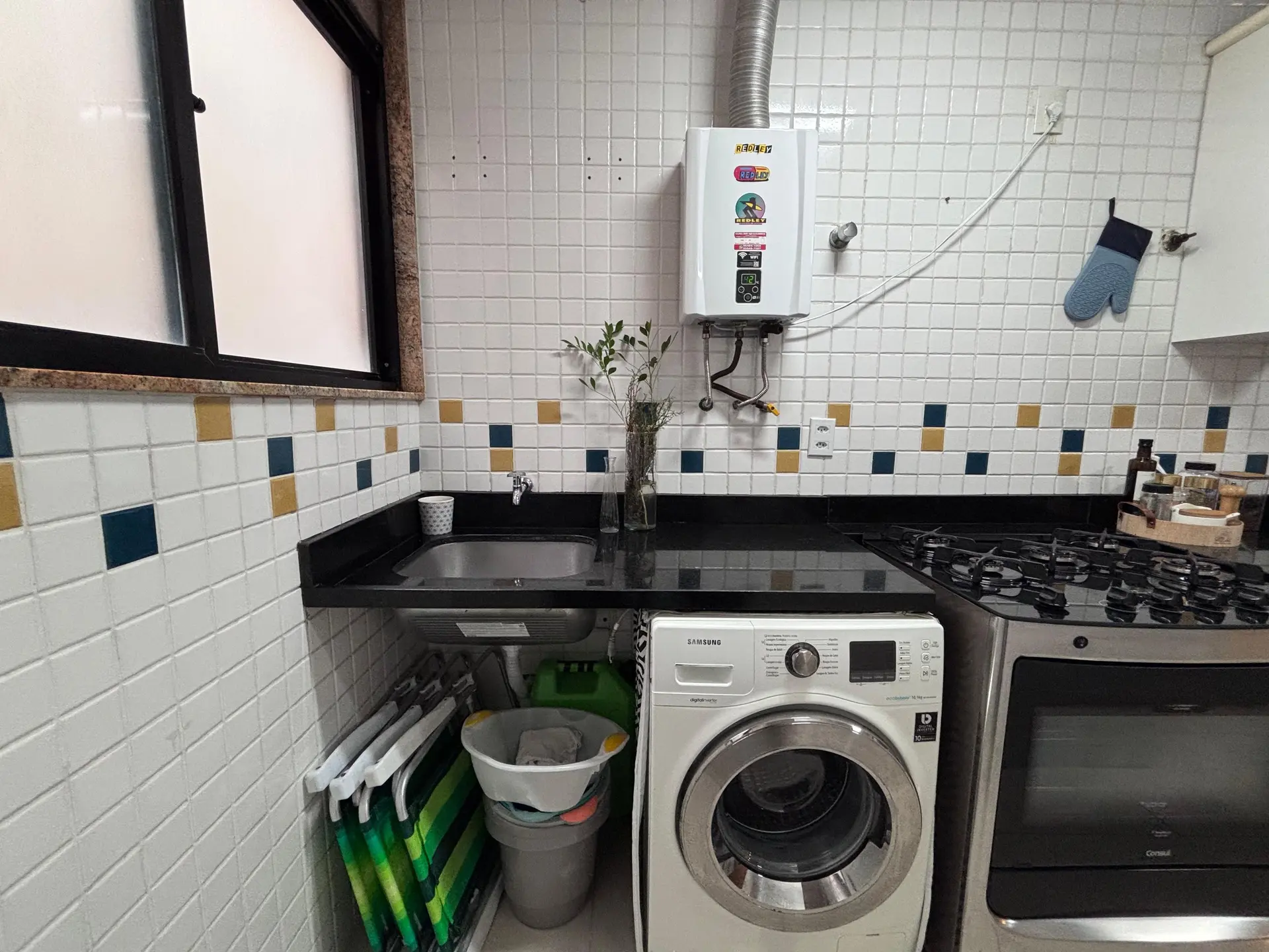 Apartamento mobiliado com 3 quartos e varanda — photo 17