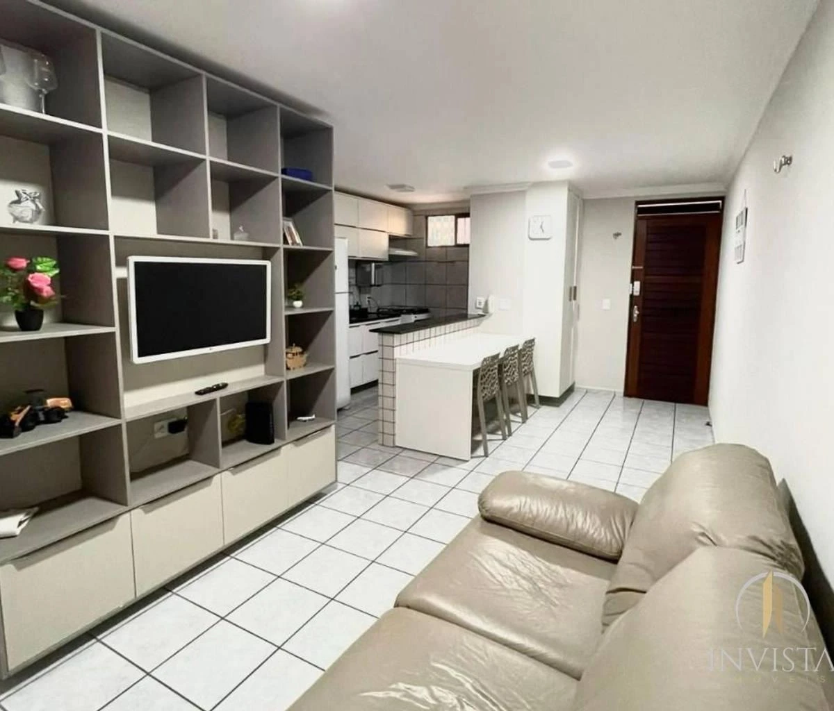 Меблированная квартира 66 м² с 1 спальней