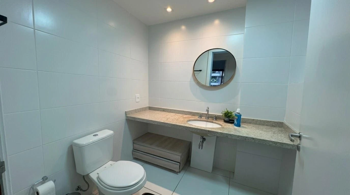 Apartamento mobiliado com varanda e 3 quartos — photo 18