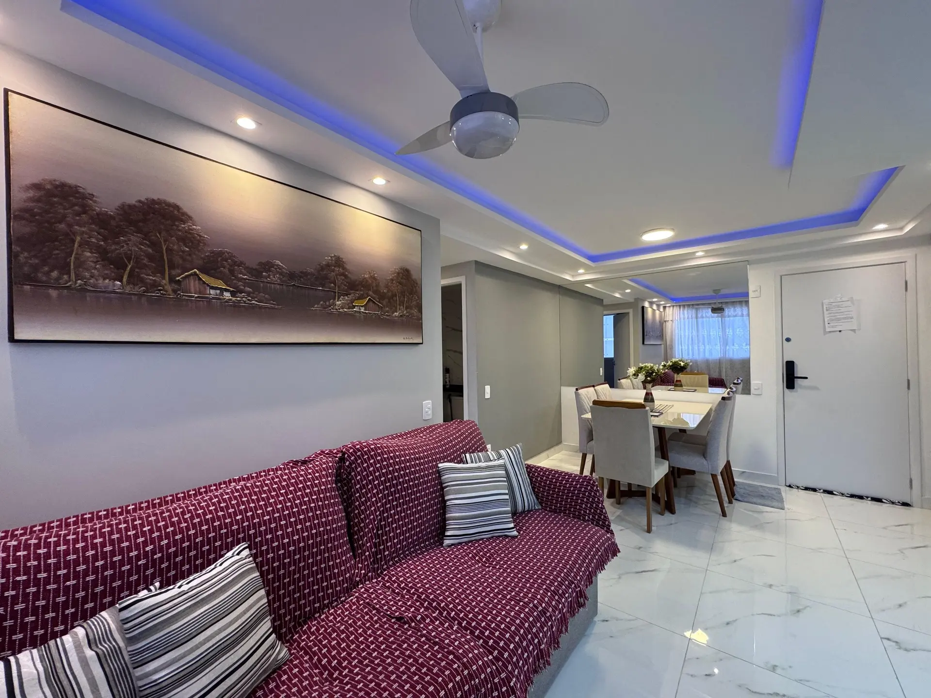 Apartamento mobiliado, 46 m², com vista para as montanhas